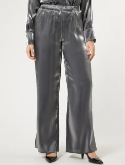 Sale Marina Rinaldi Viscose trousers ULTRAMARINE