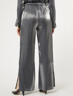 Sale Marina Rinaldi Viscose trousers ULTRAMARINE