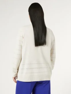 Hot Marina Rinaldi Viscose, wool and cashmere sweater ALBINO