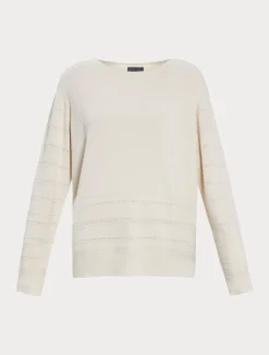 Hot Marina Rinaldi Viscose, wool and cashmere sweater ALBINO
