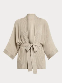 Best Marina Rinaldi Viscose yarn cardigan BEIGE