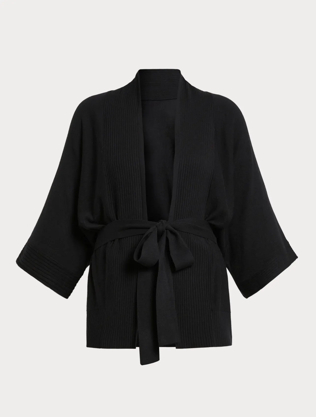 New Marina Rinaldi Viscose yarn cardigan BLACK