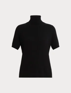Clearance Marina Rinaldi Viscose yarn sweater BLACK