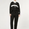 Sale Marina Rinaldi Viscose yarn trousers BLACK