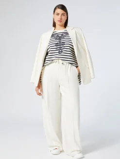 Clearance Marina Rinaldi Viscose-blend twill jacket IVORY