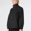 Discount Marina Rinaldi Waterproof nylon canvas jacket BLACK