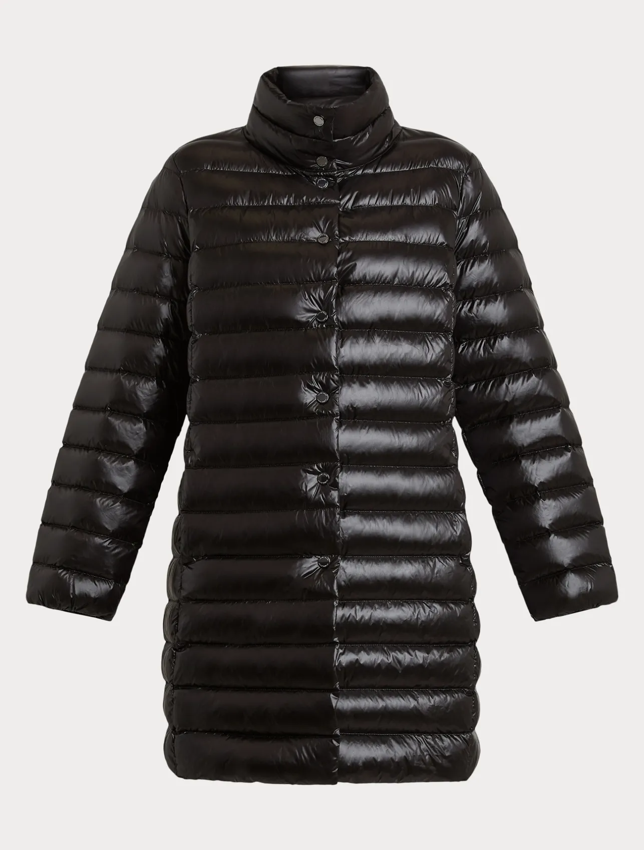 Hot Marina Rinaldi Water-repellent canvas down jacket BLACK