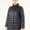 Hot Marina Rinaldi Water-repellent nylon canvas down jacket ULTRAMARINE