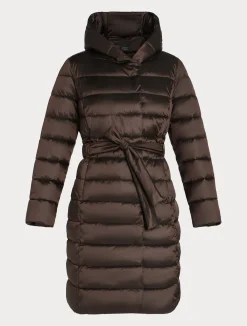 Best Marina Rinaldi Water-repellent nylon fabric puffer jacket DARKBOWN