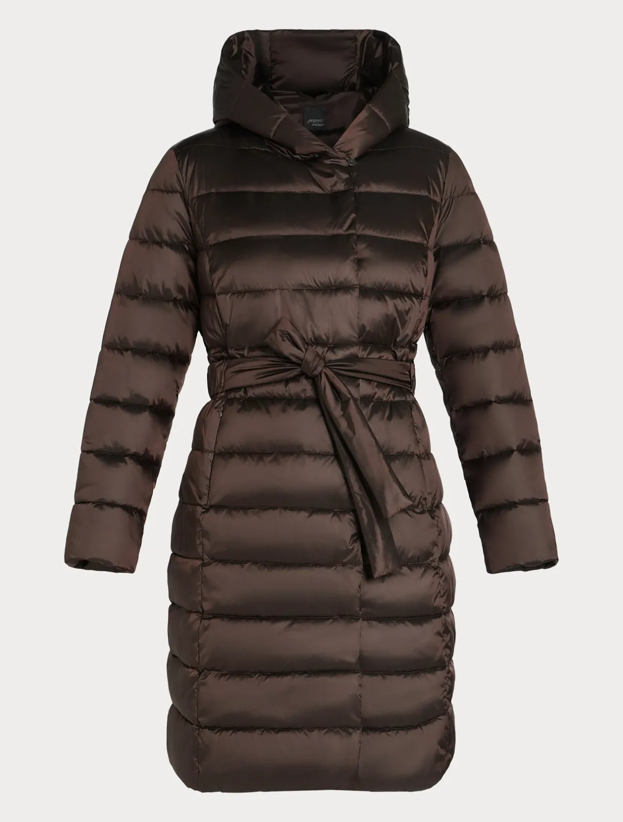 Best Marina Rinaldi Water-repellent nylon fabric puffer jacket DARKBOWN