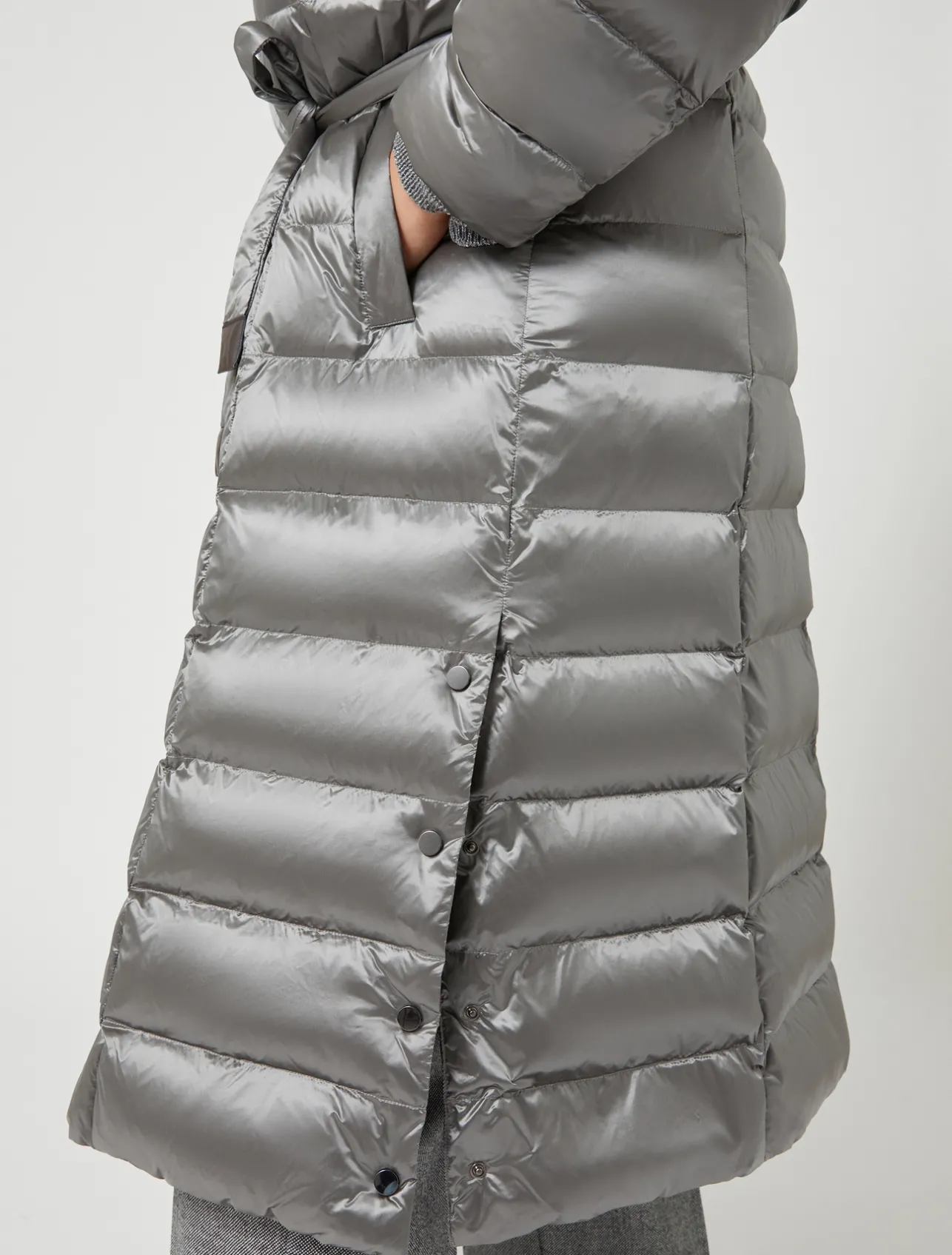 Best Marina Rinaldi Water-repellent padded coat MEDIUMGREY