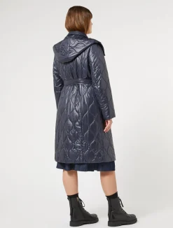 New Marina Rinaldi Water-repellent padded coat MIDNIGHTBLUE