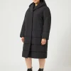 Sale Marina Rinaldi Water-repellent technical padded jacket BLACK