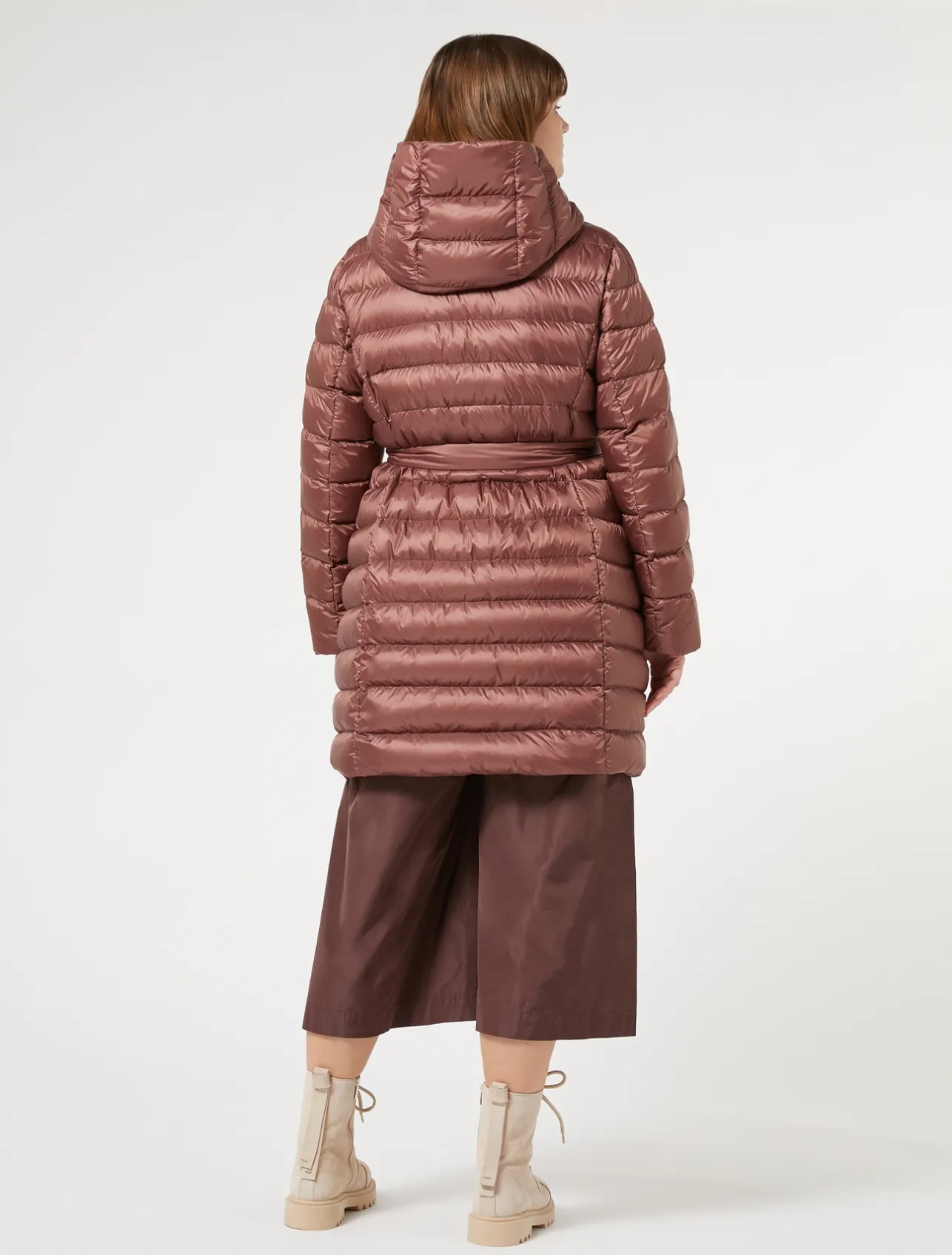 Clearance Marina Rinaldi Water-repellent technical canvas down jacket FARD