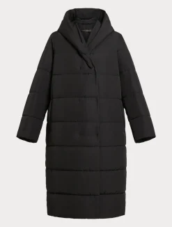 Sale Marina Rinaldi Water-repellent technical padded jacket BLACK
