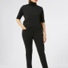 New Marina Rinaldi Wonder-fit compact denim jeans BLACK