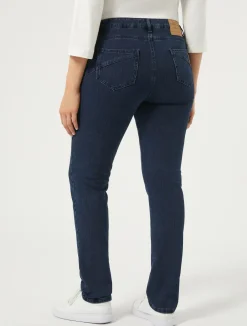Outlet Marina Rinaldi Wonder-fit compact denim jeans MIDNIGHTBLUE