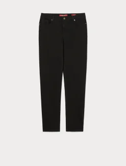 New Marina Rinaldi Wonder-fit compact denim jeans BLACK
