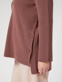 Clearance Marina Rinaldi Wool and cashmere sweater RUST