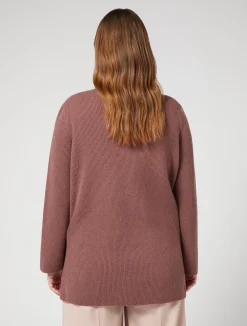 Clearance Marina Rinaldi Wool and cashmere sweater RUST
