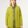 Clearance Marina Rinaldi Wool and lurex cardigan LIME