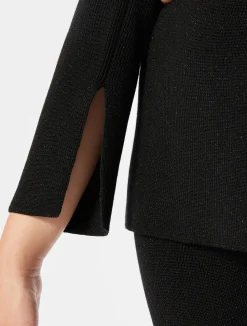 Best Marina Rinaldi Wool and lurex jumper BLACK