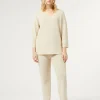 Clearance Marina Rinaldi Wool and lurex trousers IVORY