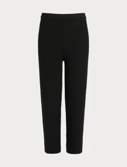 Sale Marina Rinaldi Wool and lurex trousers BLACK