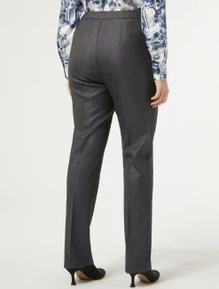 Outlet Marina Rinaldi Wool and silk trousers BLUEJEANS
