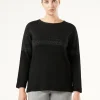 Best Marina Rinaldi Wool and viscose blend jumper BLACK