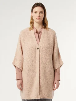 Hot Marina Rinaldi Wool blend cardigan MAUVE