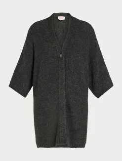 Fashion Marina Rinaldi Wool blend cardigan MEDIUMGREY