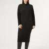 Clearance Marina Rinaldi Wool blend dress BLACK