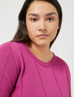 Hot Marina Rinaldi Wool blend dress REDPURPLE