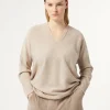 Discount Marina Rinaldi Wool blend jumper POWDER
