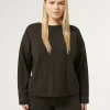Fashion Marina Rinaldi Wool blend jumper BROWNBORDEAUX
