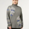 Outlet Marina Rinaldi Wool blend jumper MEDIUMGREY