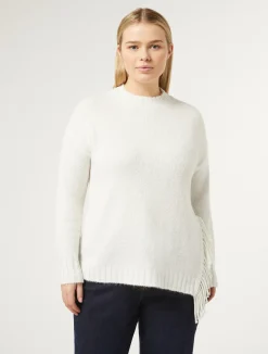 New Marina Rinaldi Wool blend jumper WHITE
