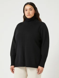 New Marina Rinaldi Wool blend jumper BLACK