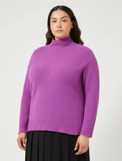 Clearance Marina Rinaldi Wool blend jumper CYCLAMEN