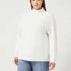 Outlet Marina Rinaldi Wool blend jumper IVORY