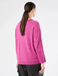 Discount Marina Rinaldi Wool blend jumper CYCLAMEN