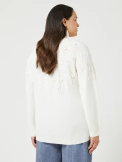 Outlet Marina Rinaldi Wool blend jumper IVORY
