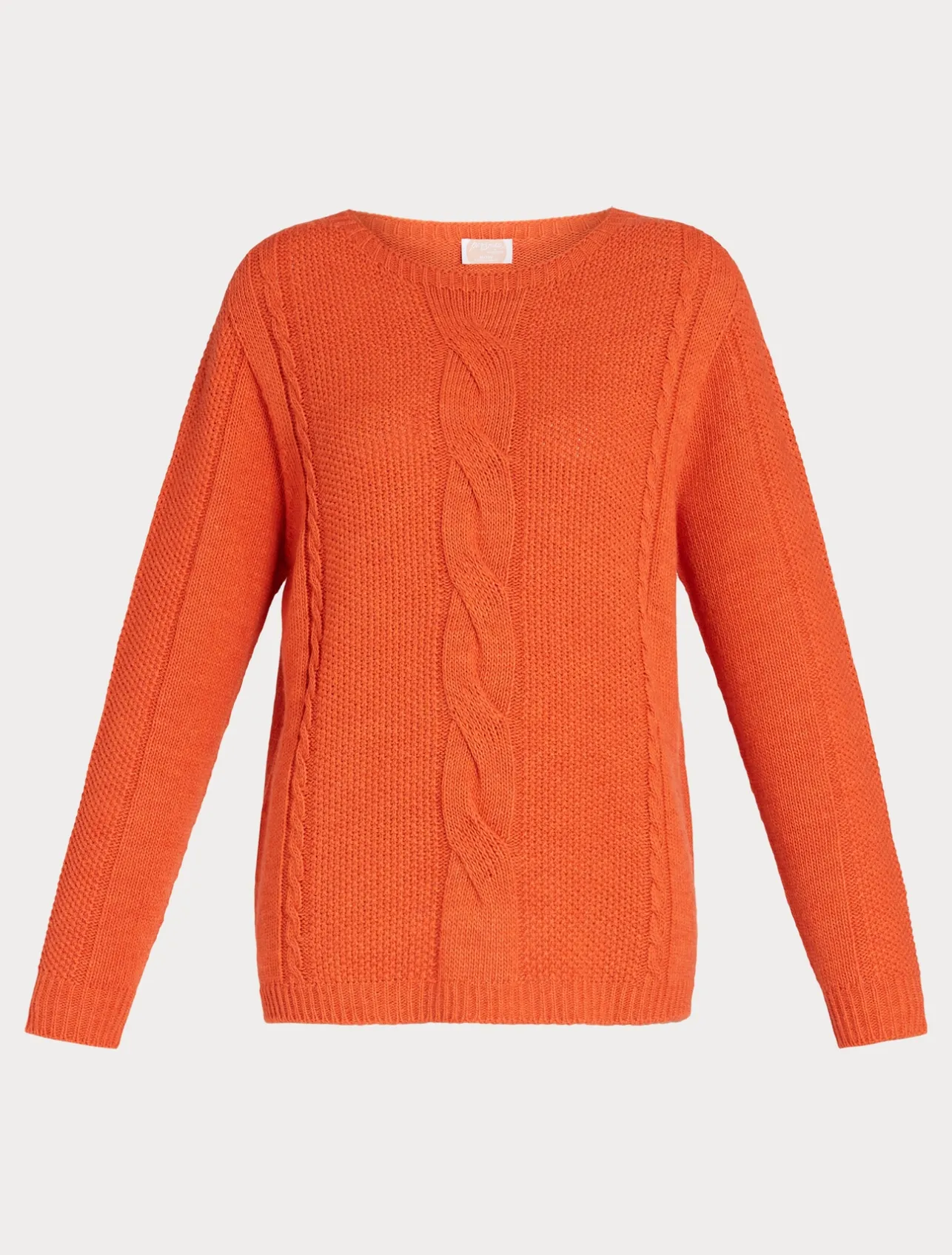 Fashion Marina Rinaldi Wool blend jumper ORANGE