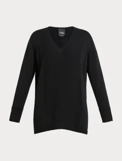 Sale Marina Rinaldi Wool blend jumper BLACK