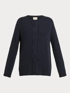 Sale Marina Rinaldi Wool blend jumper MIDNIGHTBLUE