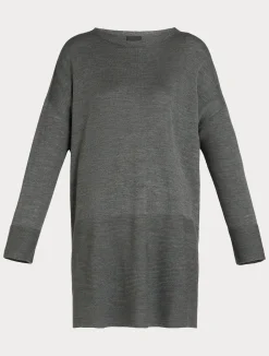 Discount Marina Rinaldi Wool blend jumper MEDIUMGREY