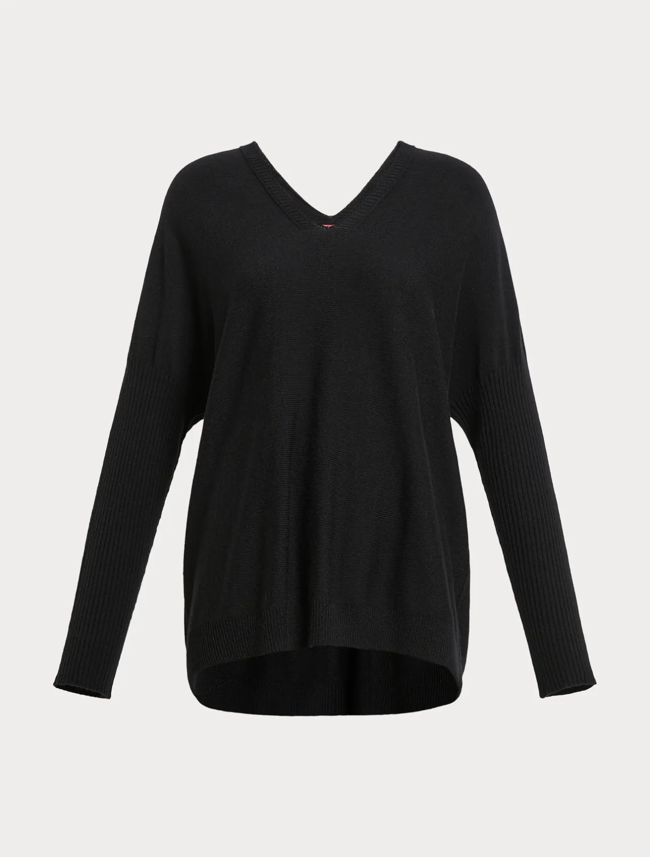 Outlet Marina Rinaldi Wool blend jumper BLACK