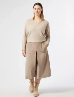 Discount Marina Rinaldi Wool blend jumper POWDER