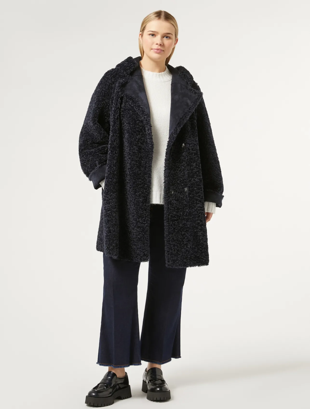 New Marina Rinaldi Wool blend jumper WHITE